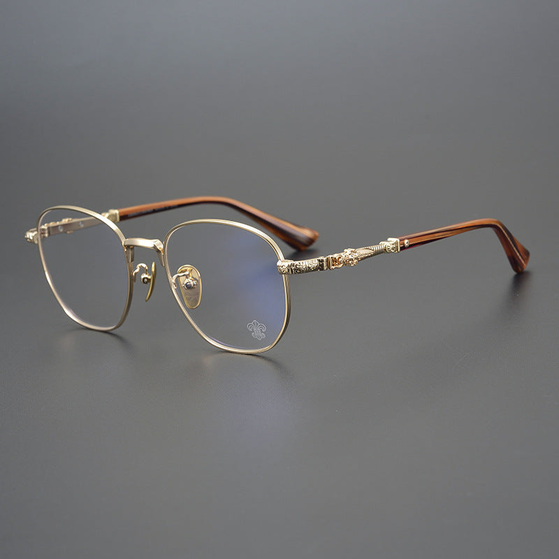 CHH Chrome Hearts Glasses Japanese handmade retro square myopia glasses frame