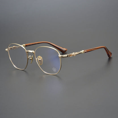 CHH Chrome Hearts Glasses Japanese handmade retro square myopia glasses frame