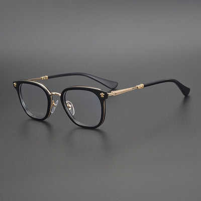 CHH Chrome Hearts Glasses Pure Titanium Square Myopia Glasses Frame