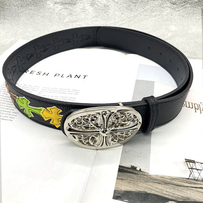 Chh Chrome Heart Belt Sacred Sword Cross Belt