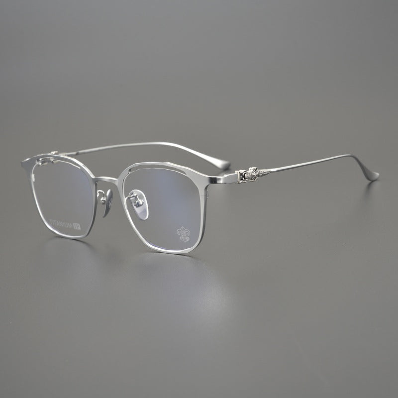 CHH Chrome Hearts Glasses Pure Titanium Ultra Light Irregular Glasses Frames