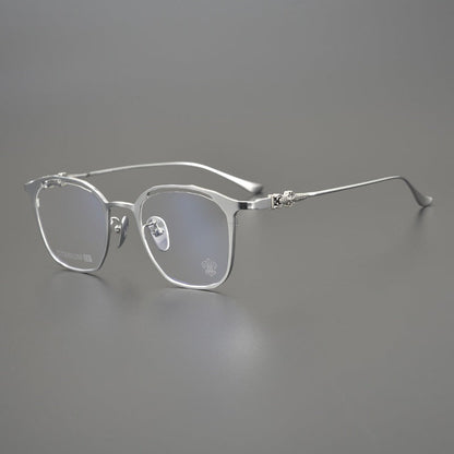 CHH Chrome Hearts Glasses Pure Titanium Ultra Light Irregular Glasses Frames
