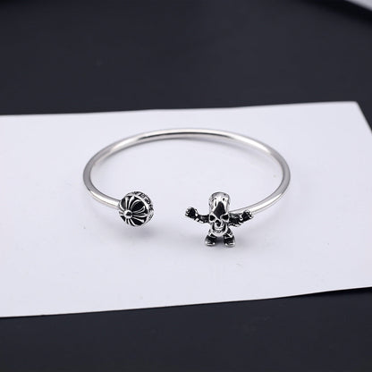 Chrome Hearts Foti Harris Teeter/ CrossBall Bracelet