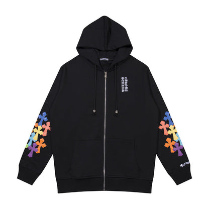 CHH Chrome Heart Hoodie Sanskrit embroidered hooded sweater