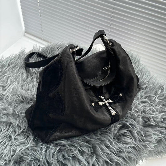 Chh Chrome Heart Leather Bag
