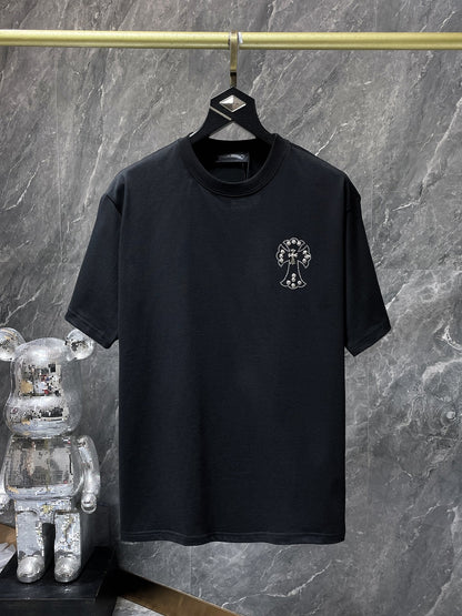 Chh Chrome Hearts T Shirts Liuding Alphabet Casual Short Sleeve T-Shirt