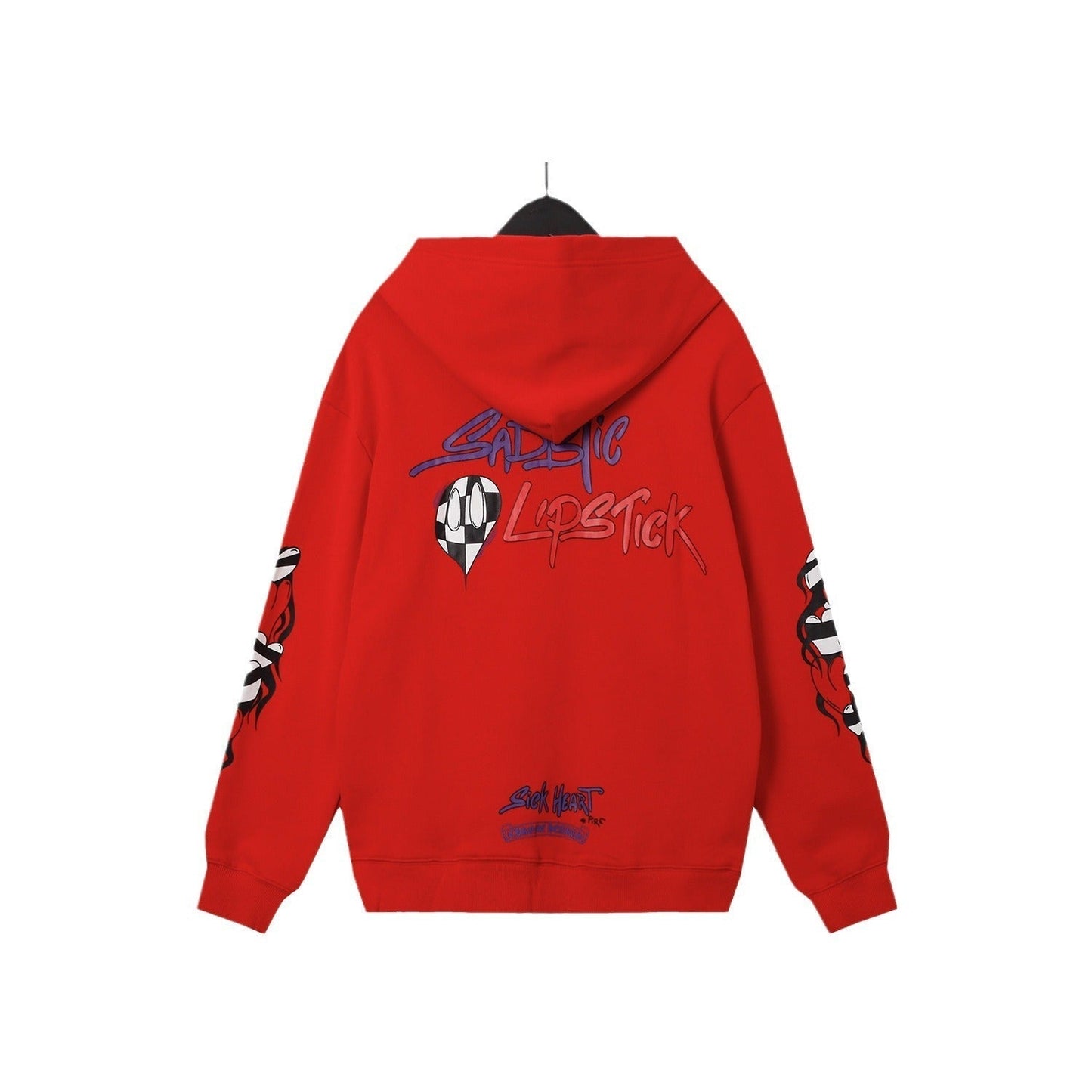 CHH Chrome Heart Hoodie Crowe autumn and winter hooded print sweater