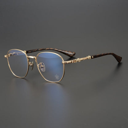 CHH Chrome Hearts Glasses Japanese handmade retro square myopia glasses frame