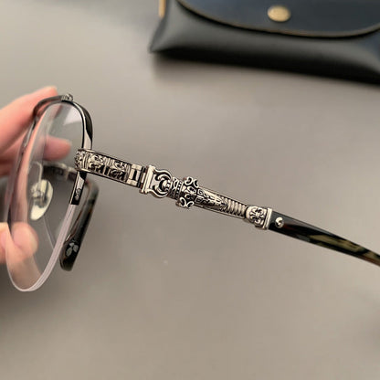 CHH Chrome Hearts Glasses Silver Glasses Frame
