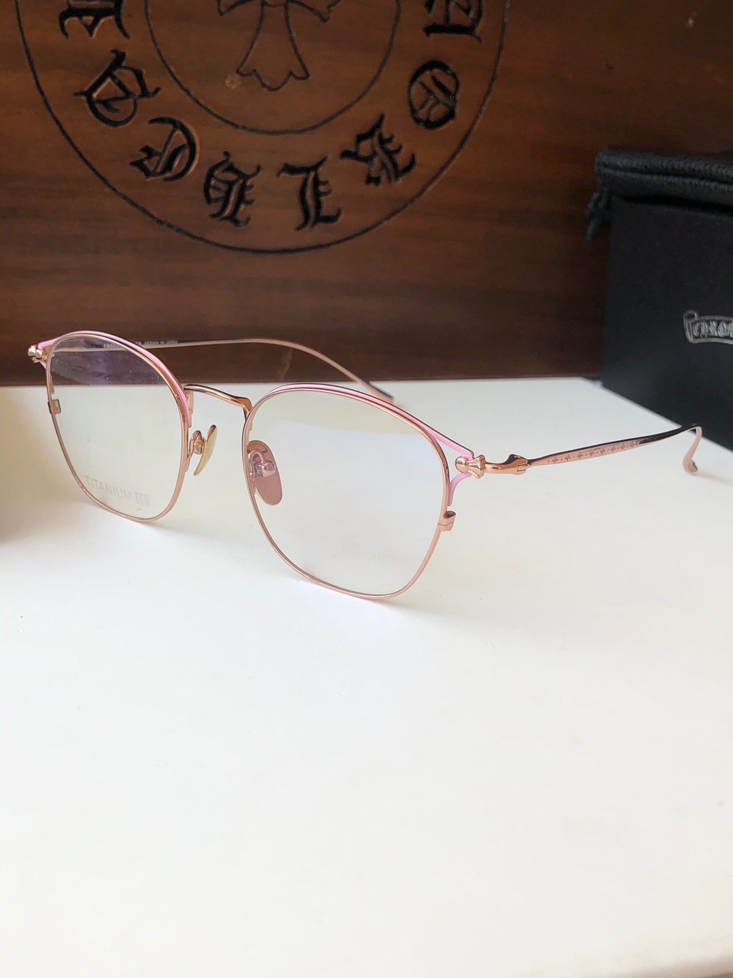 CHH Chrome Hearts Glasses Stylish and Exquisite Pure Titanium Glasses Frames