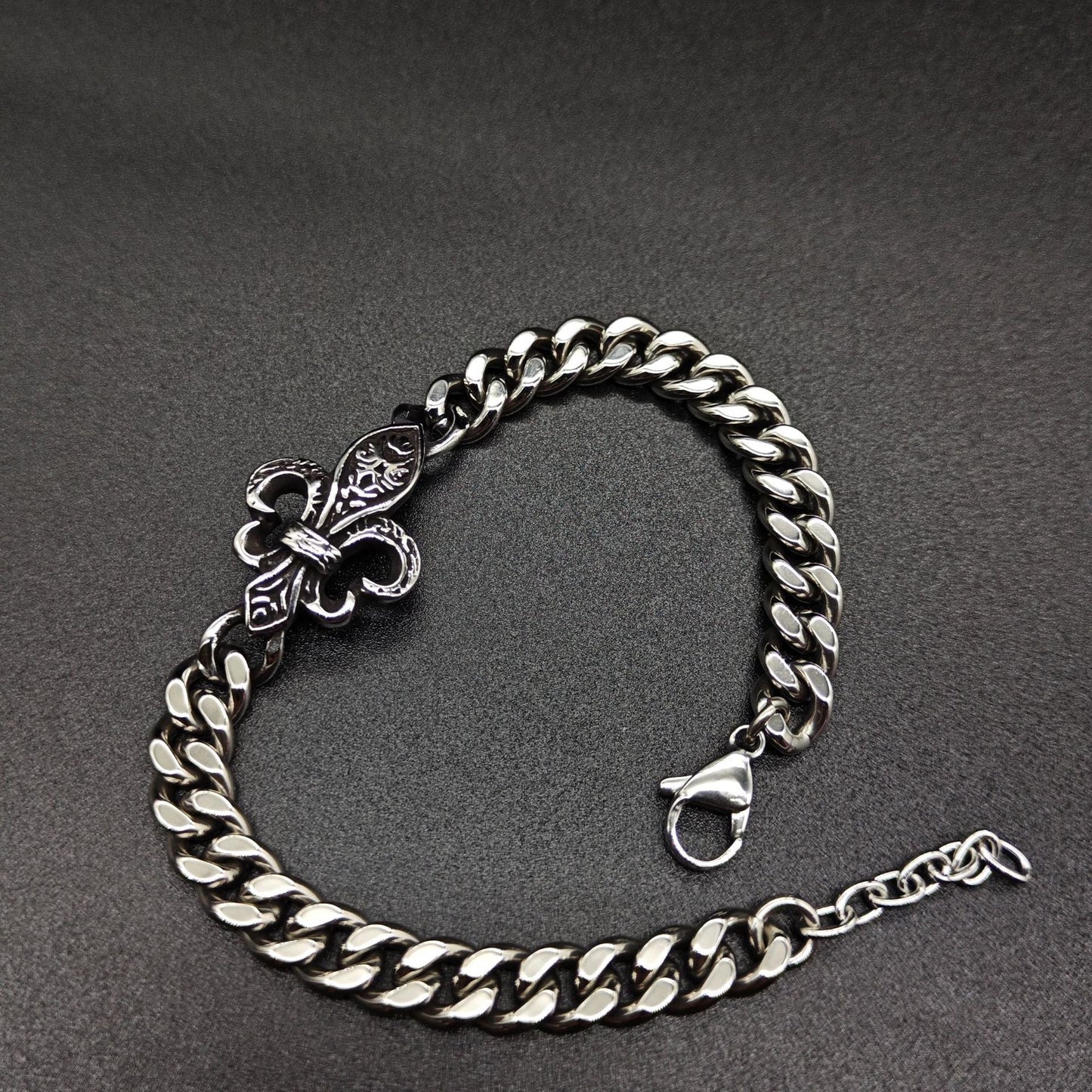 Chrome Hearts anchor retro distressed antique bracelet
