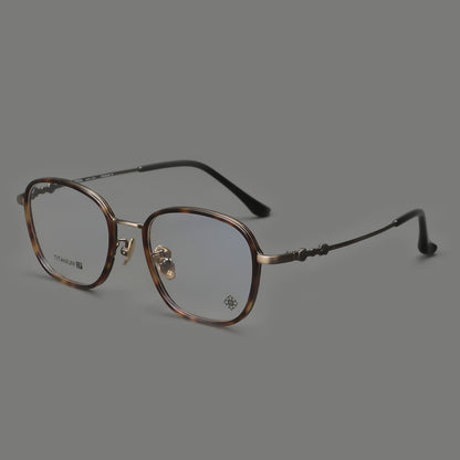 CHH Chrome Hearts Glasses Ultra Light Pure Titanium Handmade Japanese Glasses Frame