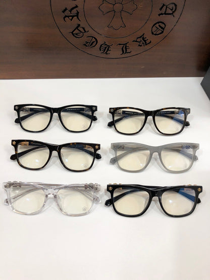 CHH Chrome Hearts Glasses Simple and stylish large frame retro glasses frame