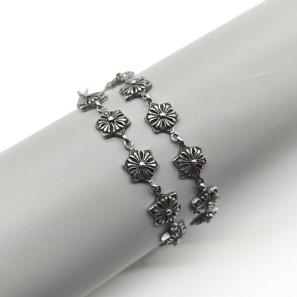 Chrome Hearts old retro Scout Flower bracelet
