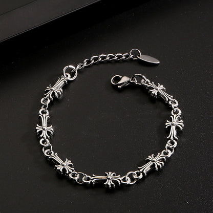 Chrome Hearts adjustable cross versatile bracelet