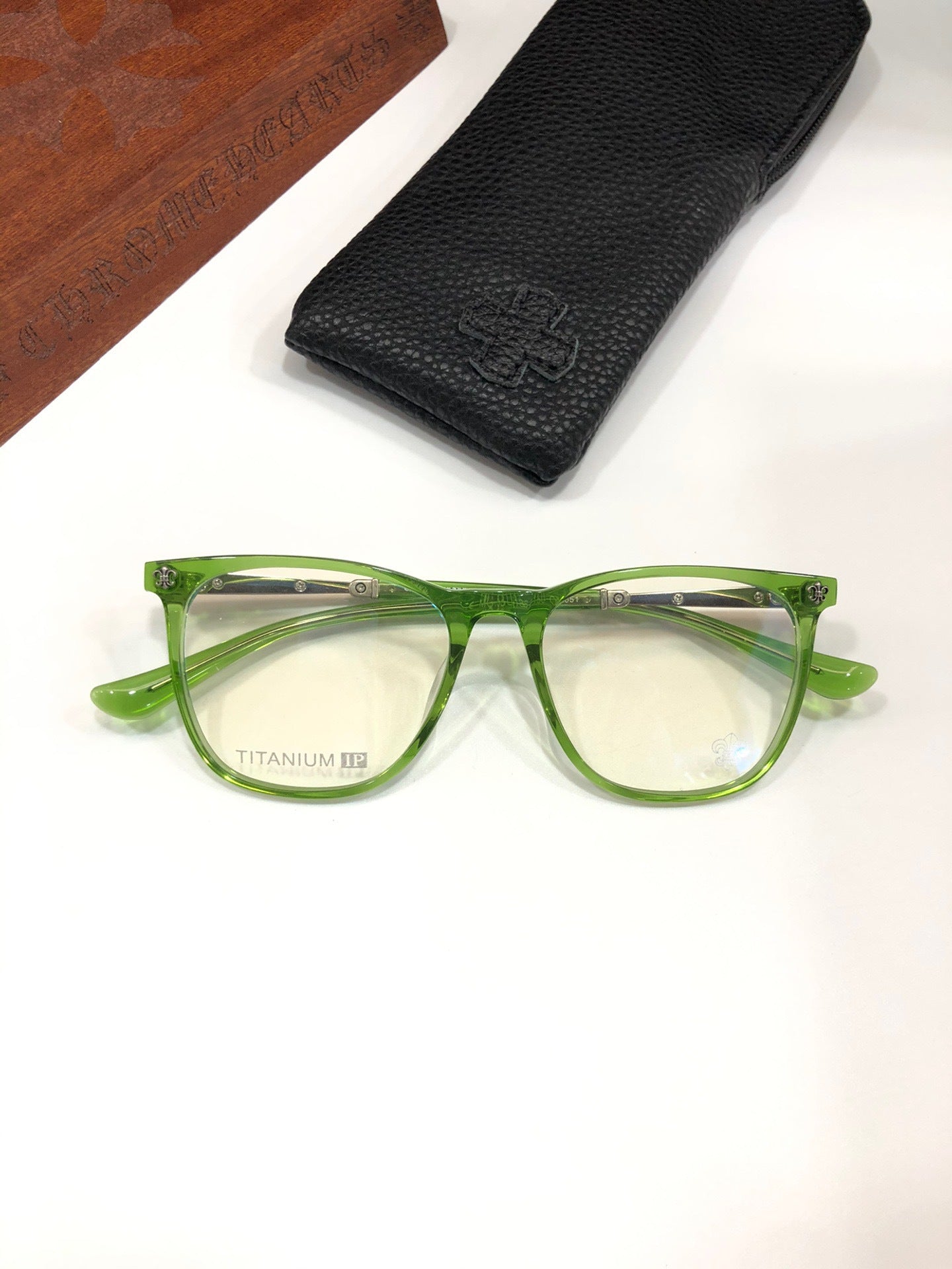 CHH Chrome Hearts Glasses Stylish Simple Titanium Glasses Frames