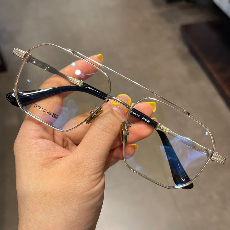 CHH Chrome Hearts Glasses Pure Titanium Myopia Glasses Frame