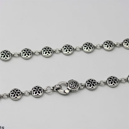 Chrome Hearts good art cherry blossom necklace