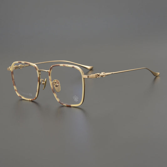 CHH Chrome Hearts Glasses Light Luxury Carved Pure Titanium Myopia Glasses Frame