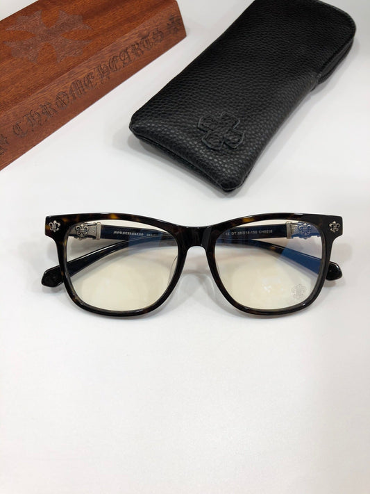 CHH Chrome Hearts Glasses Simple and stylish large frame retro glasses frame