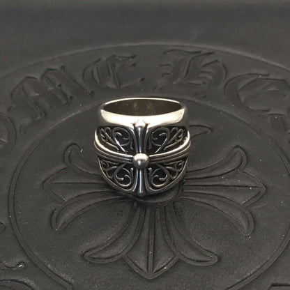 chrome hearts 925 silver retro ring