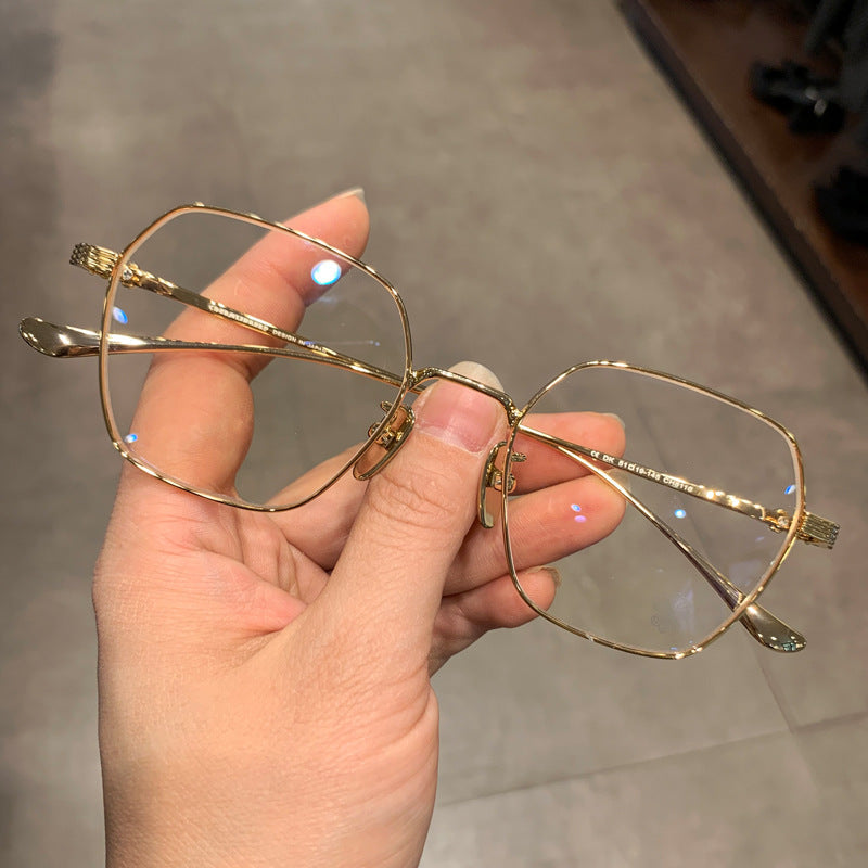 CHH Chrome Hearts Glasses Ultra Light Retro Simple Myopia Glasses Frame