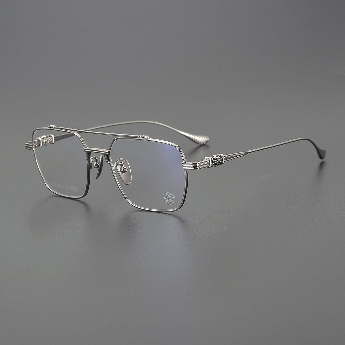 CHH Chrome Hearts Glasses Toad Mirror Double Beam Full Frame Glasses Frame