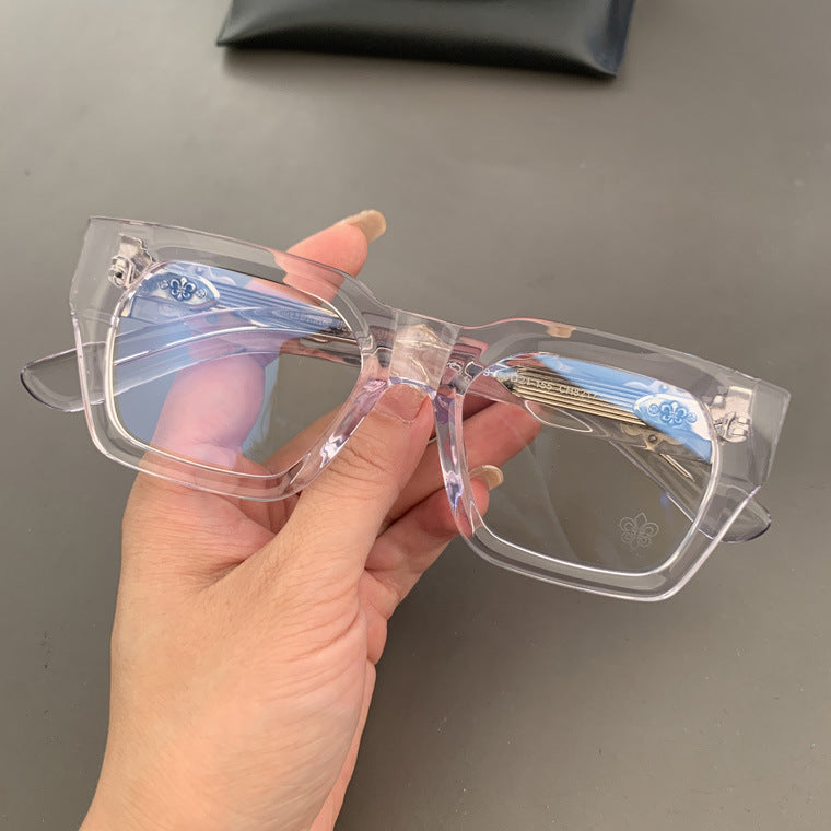 CHH Chrome Hearts Glasses thick frame plain myopia glasses frame