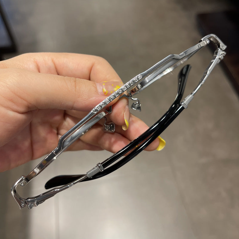 CHH Chrome Hearts Glasses Pure Titanium Myopia Glasses Frame