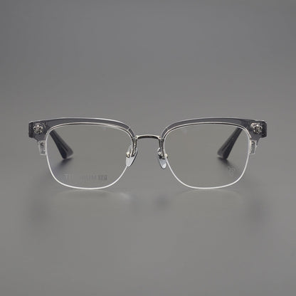 CHH Chrome Hearts Glasses Pure Titanium Eyebrow Frame Vintage Glasses Frame