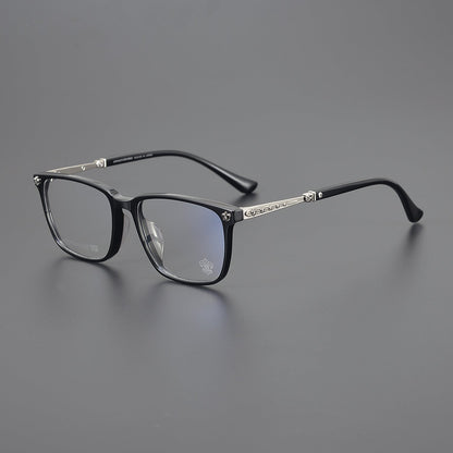 CHH Chrome Hearts Glasses Japanese handmade exquisite retro big face myopia glasses frame