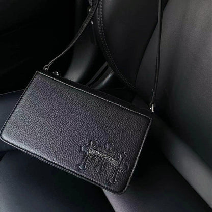 Chh Chrome Heart Leather Bag