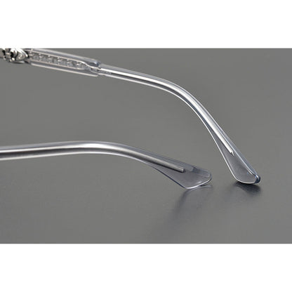 CHH Chrome Hearts Glasses Square Frame Titanium Frame Myopia Glasses Frame