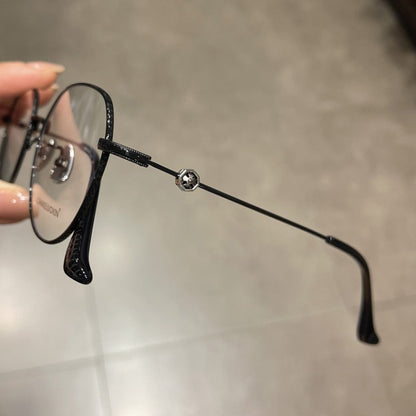 CHH Chrome Hearts Glasses Pure Titanium Ultra Light Retro Myopia Glasses Frame