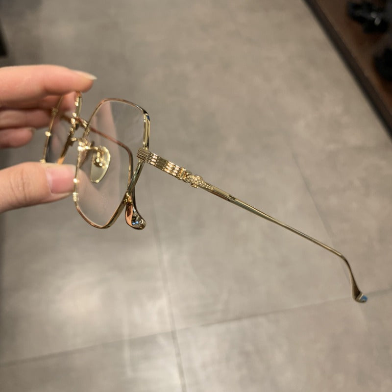 CHH Chrome Hearts Glasses Ultra Light Retro Simple Myopia Glasses Frame