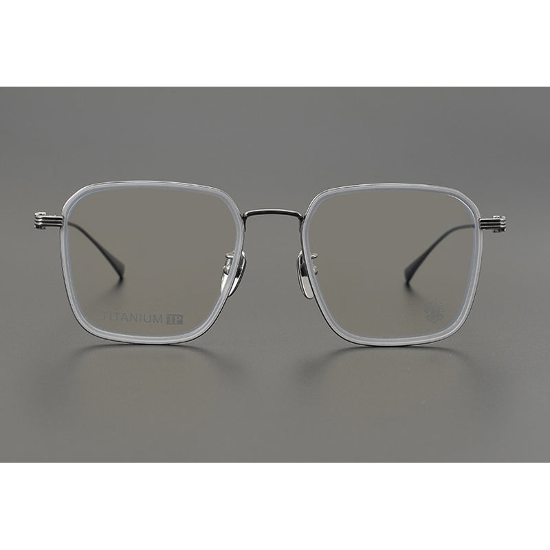 CHH Chrome Hearts Glasses Light Luxury Pure Titanium Engraved Glasses Frame