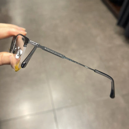 CHH Chrome Hearts Glasses Pure Titanium Half Frame Business Glasses Frame