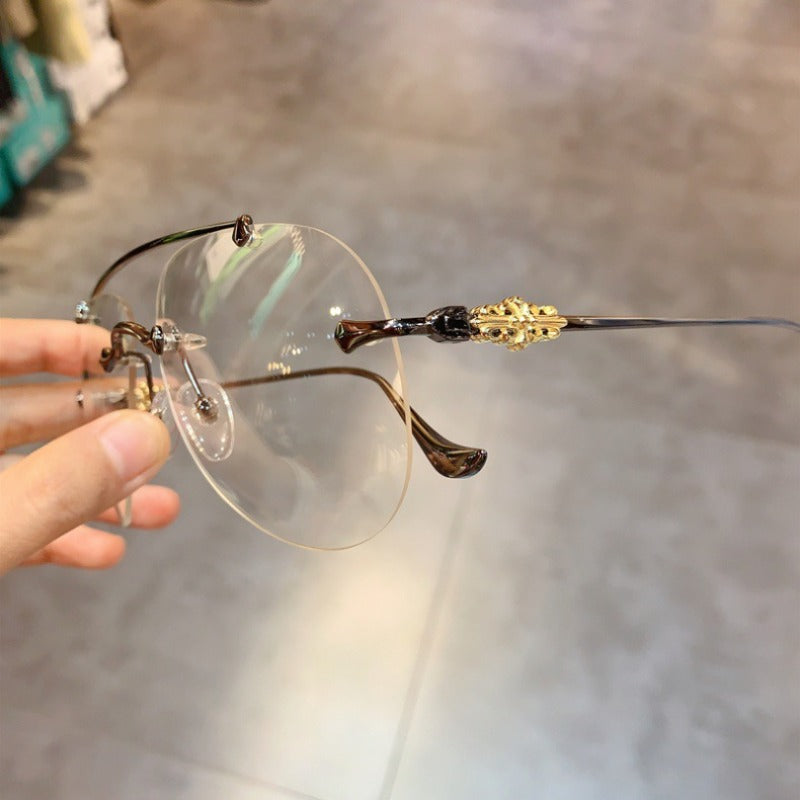 CHH Chrome Hearts Glasses Wide Frameless Myopia