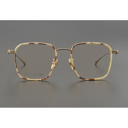 CHH Chrome Hearts Glasses Light Luxury Pure Titanium Engraved Glasses Frame