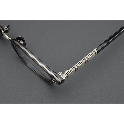 CHH Chrome Hearts Glasses Vintage Square Glasses Frame Spring Legs