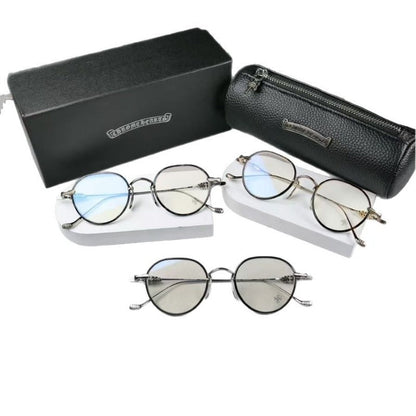 CHH Chrome Hearts Glasses 925 Silver Personality Glasses Frame Myopia Glasses Frame
