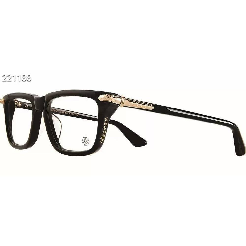 CHH Chrome Hearts Glasses Transparent Dragon Scale Design Myopia Glasses Frame