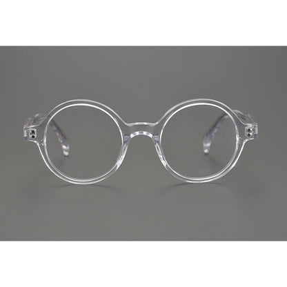 CHH Chrome Hearts Glasses Japanese Handmade Round Frame Myopia Glasses Frame